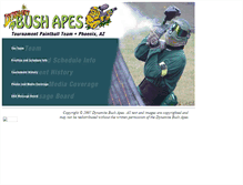 Tablet Screenshot of dynamitebushapes.com